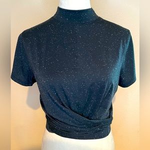 Lululemon NWOT Mock Neck Short Sleeve Tee Size 6